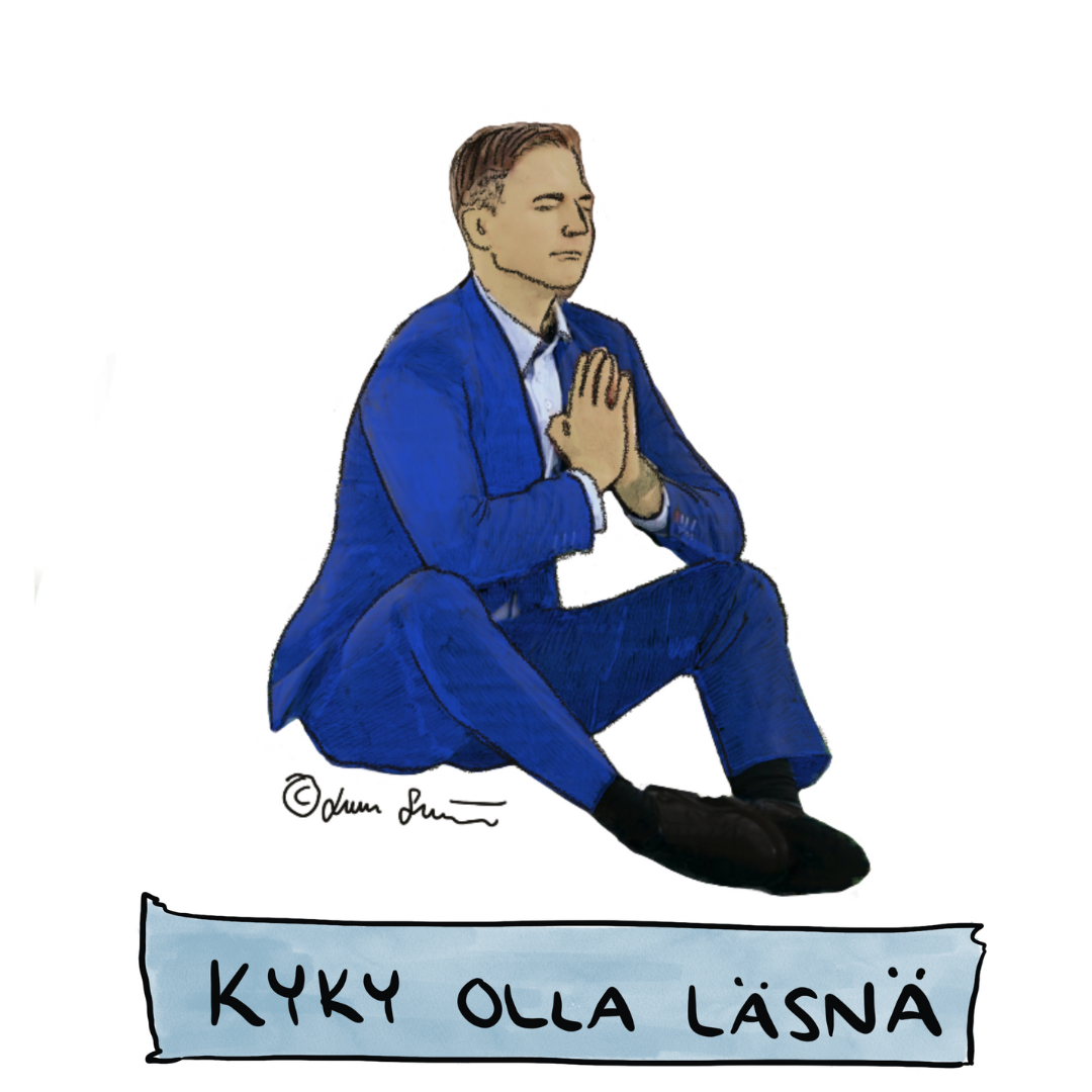 Kyky olla läsnä